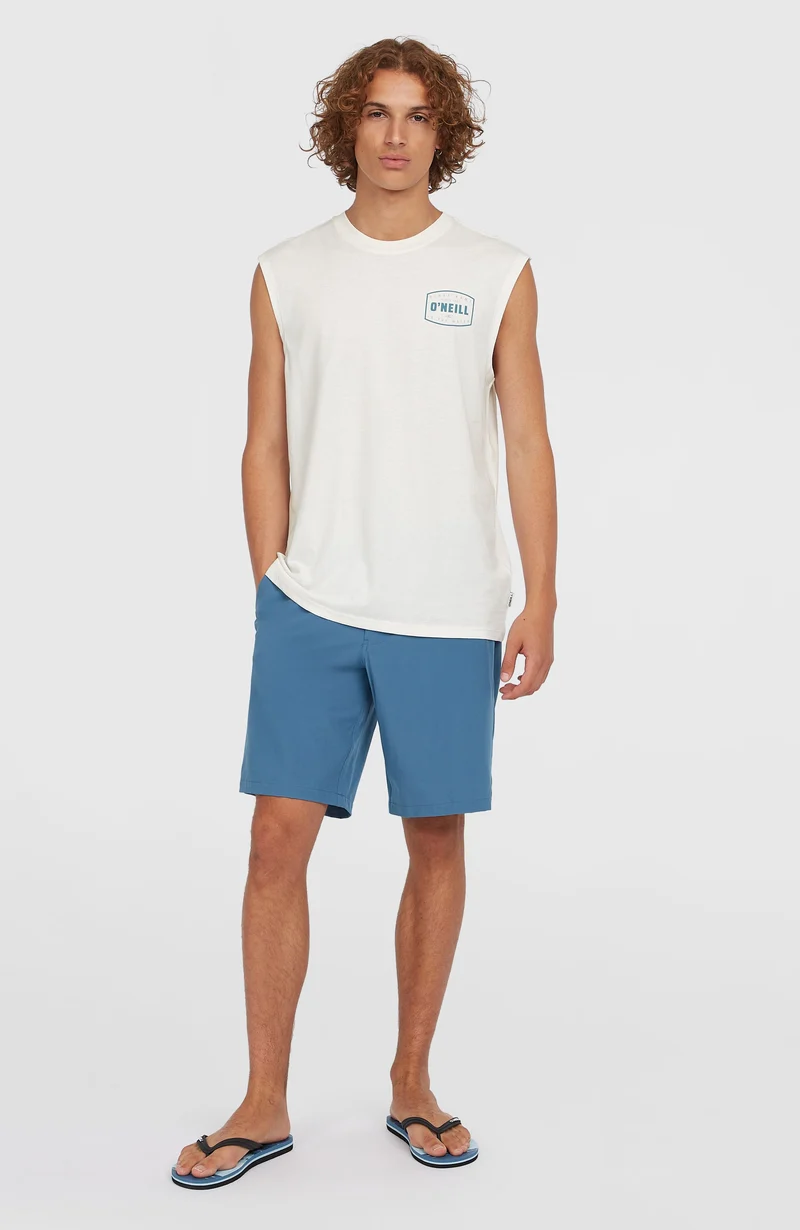 Hybrid Chino 19" short | Copen Blue