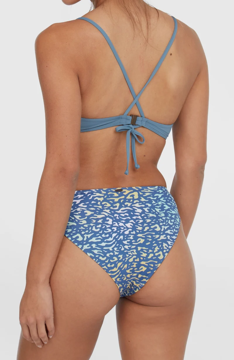 Rita bikinibroekje | Yellow Animal Blur