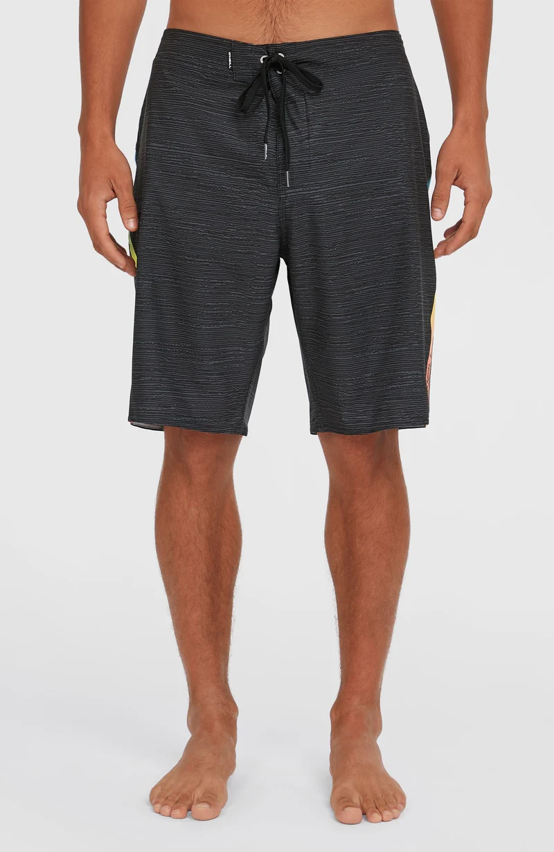 Superfreak Mysto 20'' boardshort | Black Multi Colour Panel