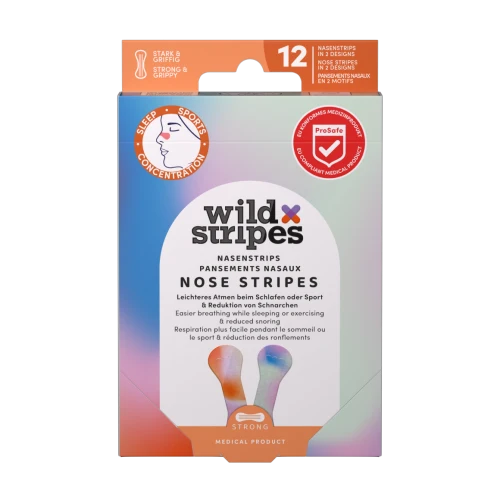 Wild Stripes Neusstrips Sunrise 12 stuks