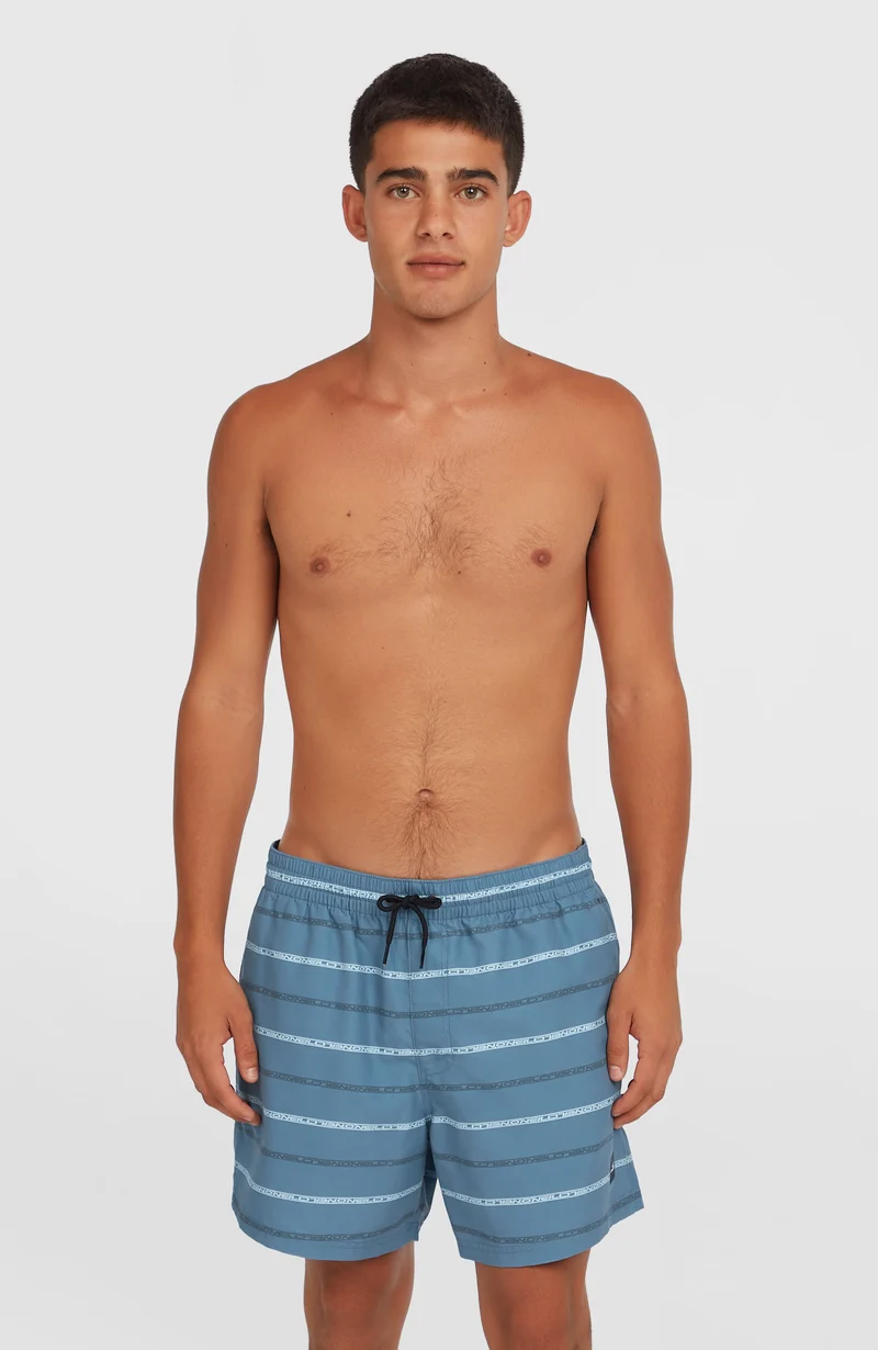 Cali First 15'' zwembroek | Blue O'Neill Stripe
