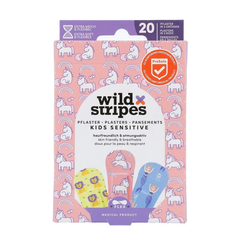 Wild Stripes Kids Fantasy Pleisters 20 stuks
