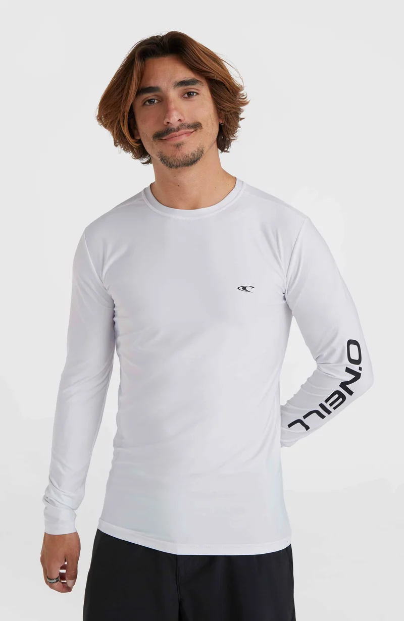 Essentials shirt met lange mouwen | Snow White