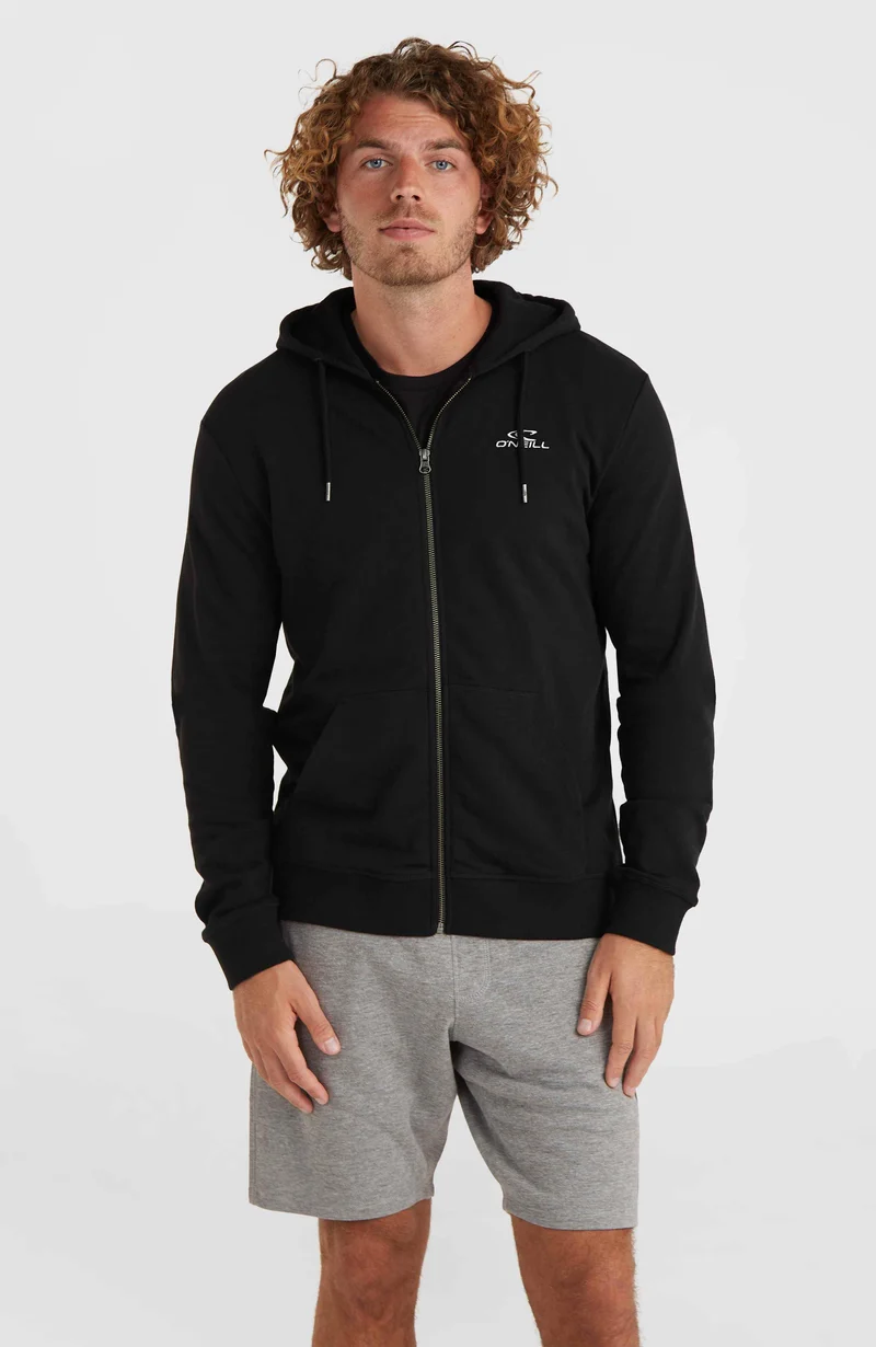 O'Neill Small Logo capuchonvest met volledige rits | Black Out