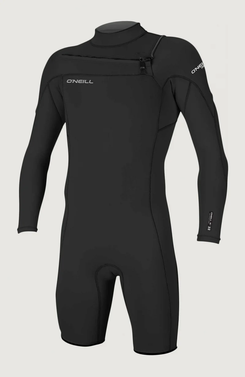 Hammer 2mm Chest Zip Long Sleeve Spring Wetsuit | A05 BLK/BLK/BLK