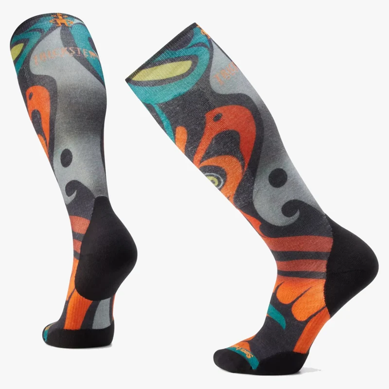 Smartwool Targeted Cushion Trickster Print Men's OTC Ski Sock