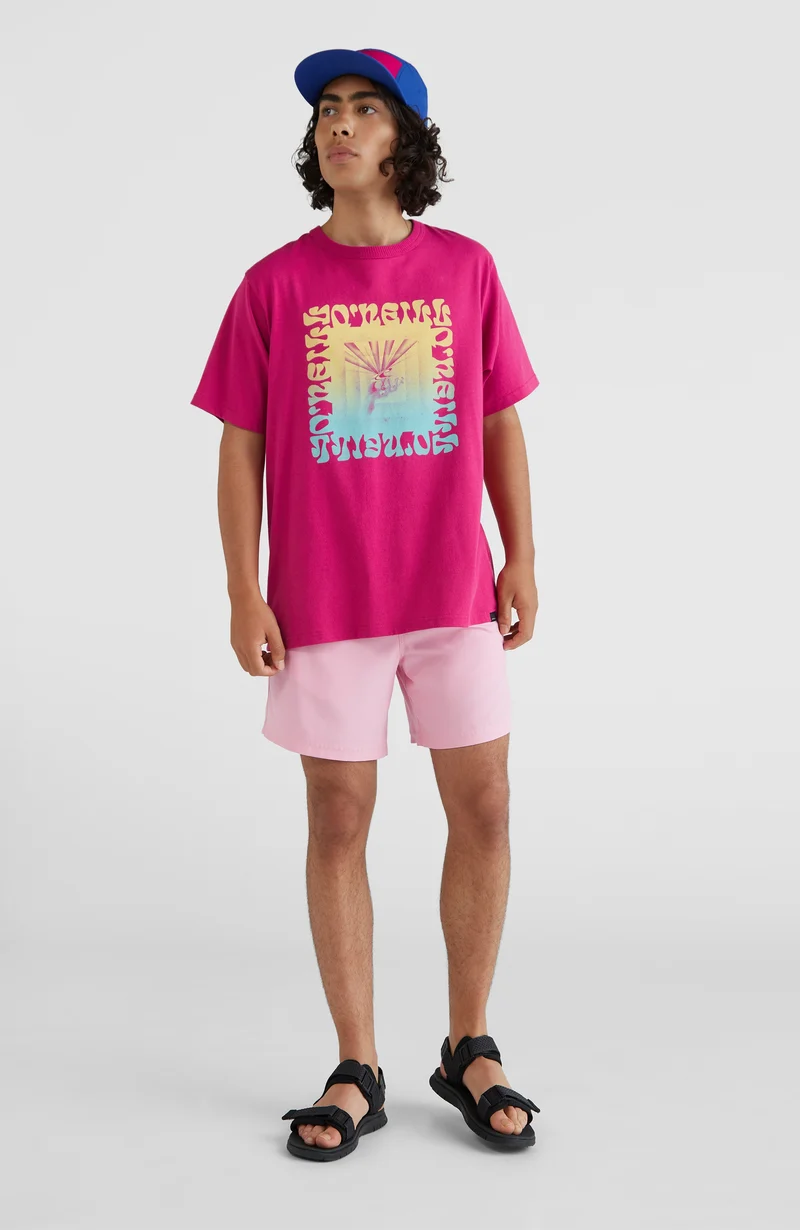 Cali Swim Short | Prism Pink