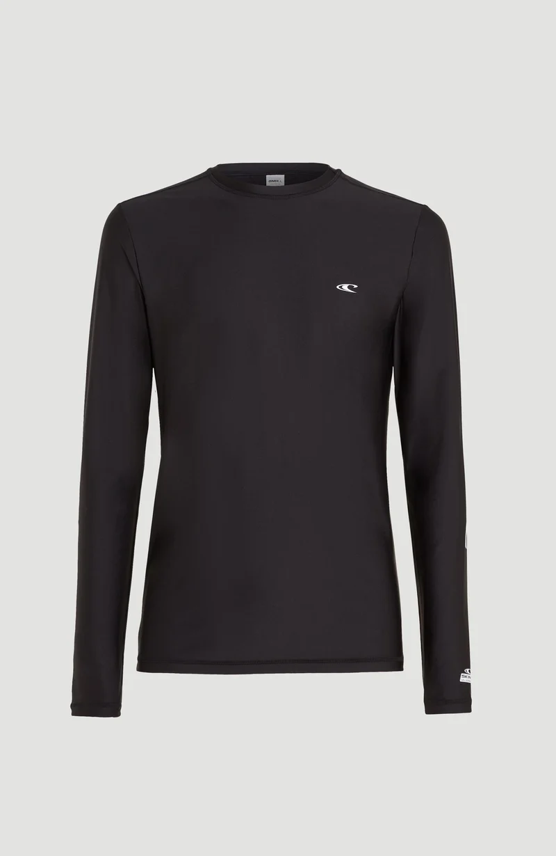 Essentials shirt met lange mouwen | Black Out