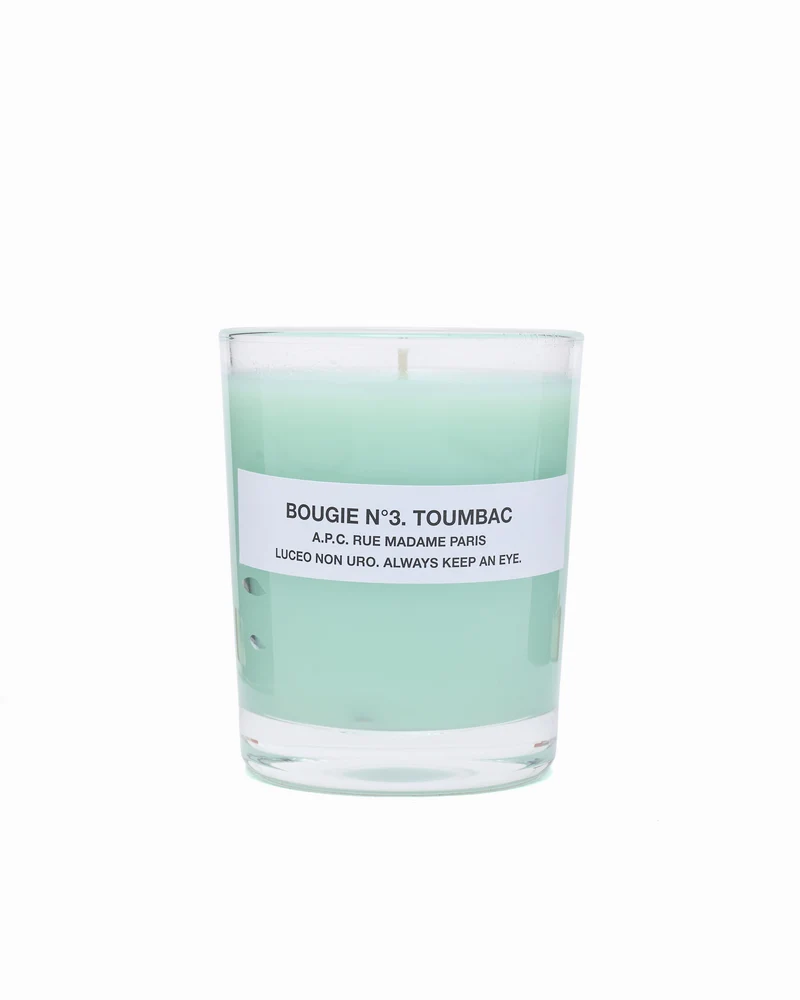 A.P.C. Candle Bougie Nº3. Toumbac