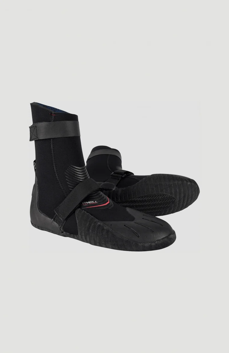 Heat 7mm Round Toe Boot | Black