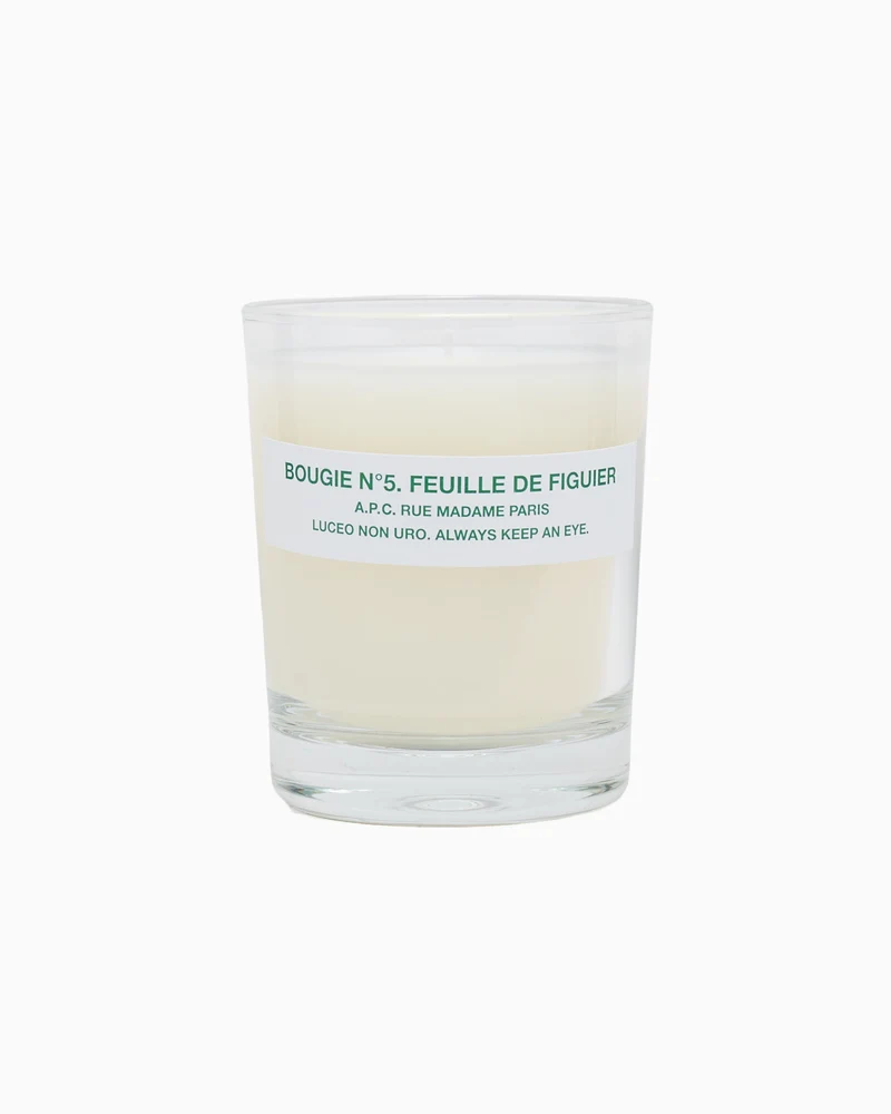 A.P.C. Candle Bougie Nº5. Feuille De Figuier