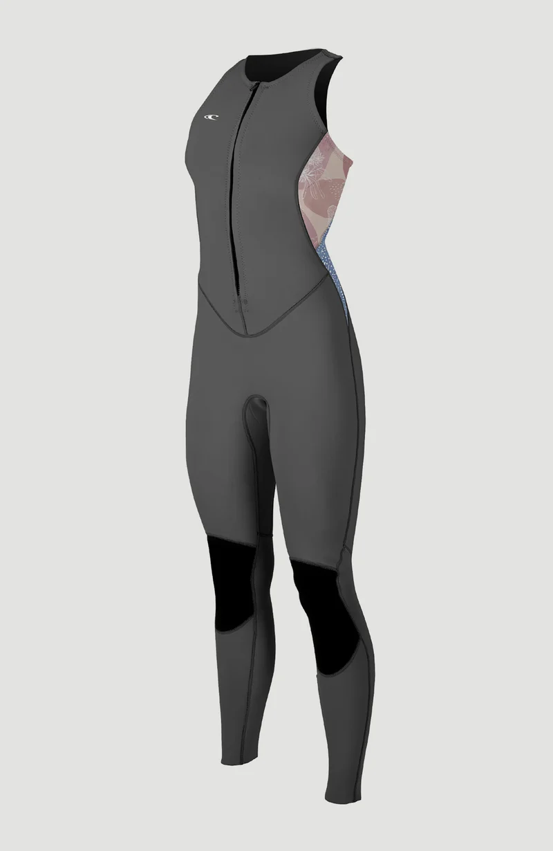 Bahia 1.5mm Front Zip Sleeveless Full Wetsuit | GRAPHITE/DESERT BLOOM/DRIFT BL