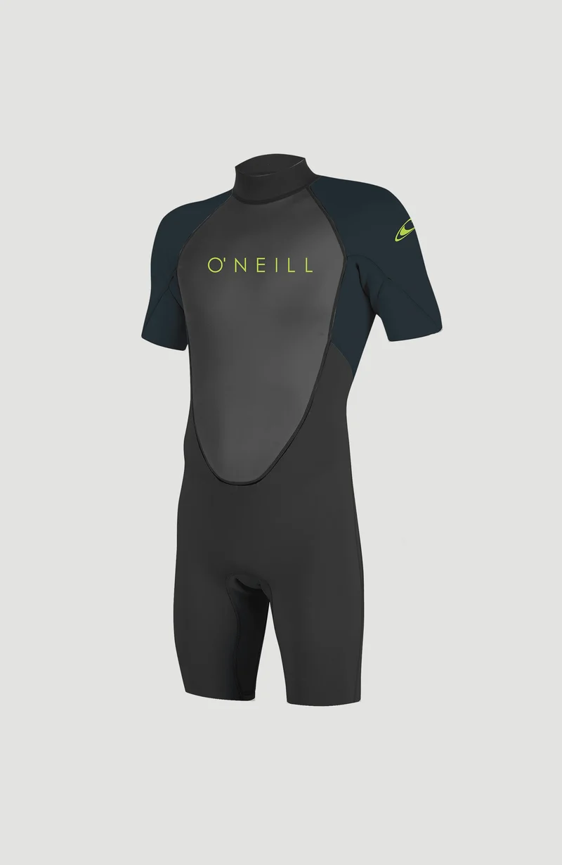 Reactor-2 2mm Back Zip Shortsleeve Spring Wetsuit | BLK/SLATE