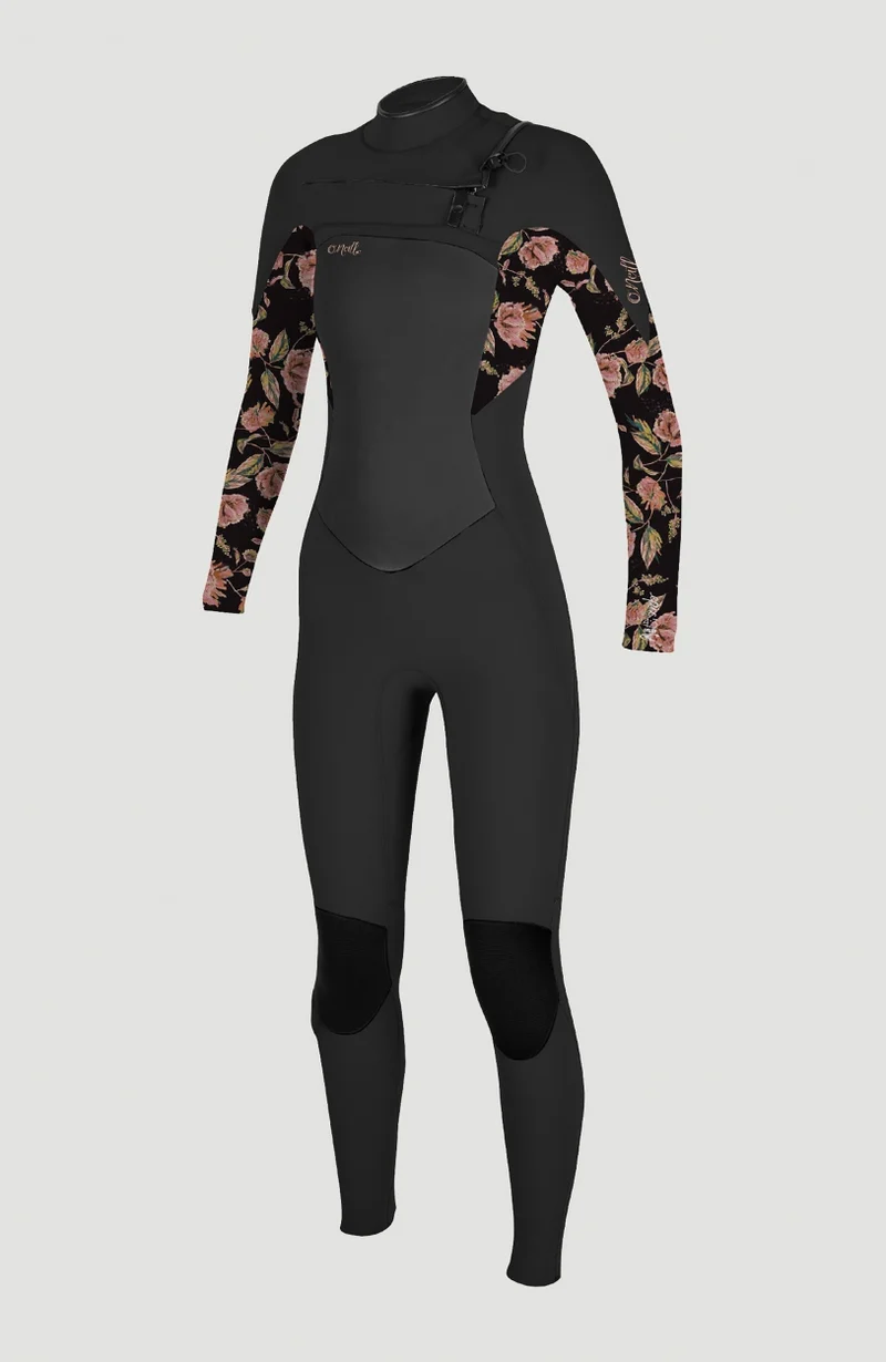 Epic 3/2 Chest Zip Full Girls | Black