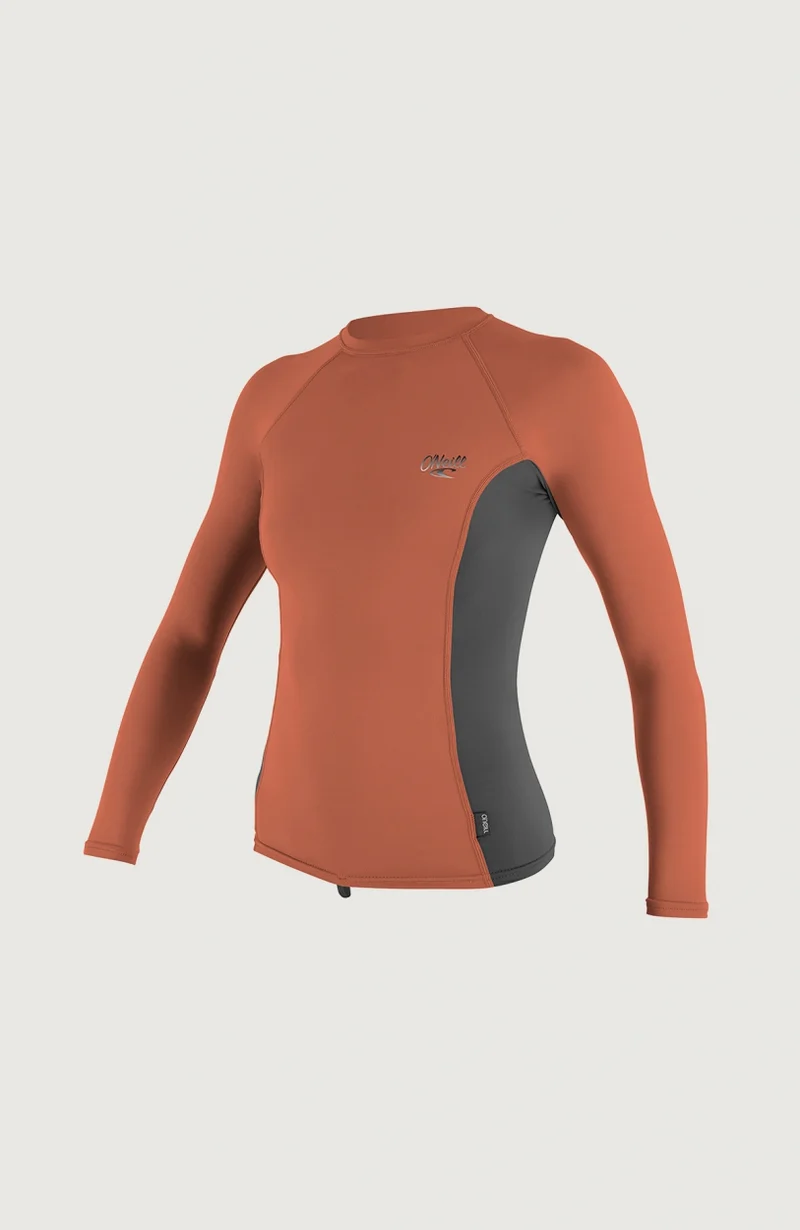 Premium Skins Long Sleeve Rash Guard | Orange