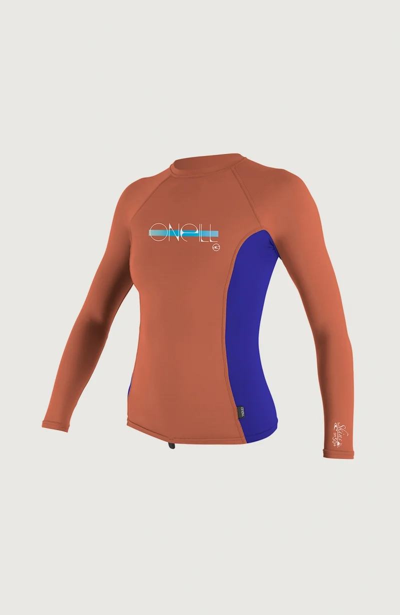 Skins Long Sleeve Crew | Orange
