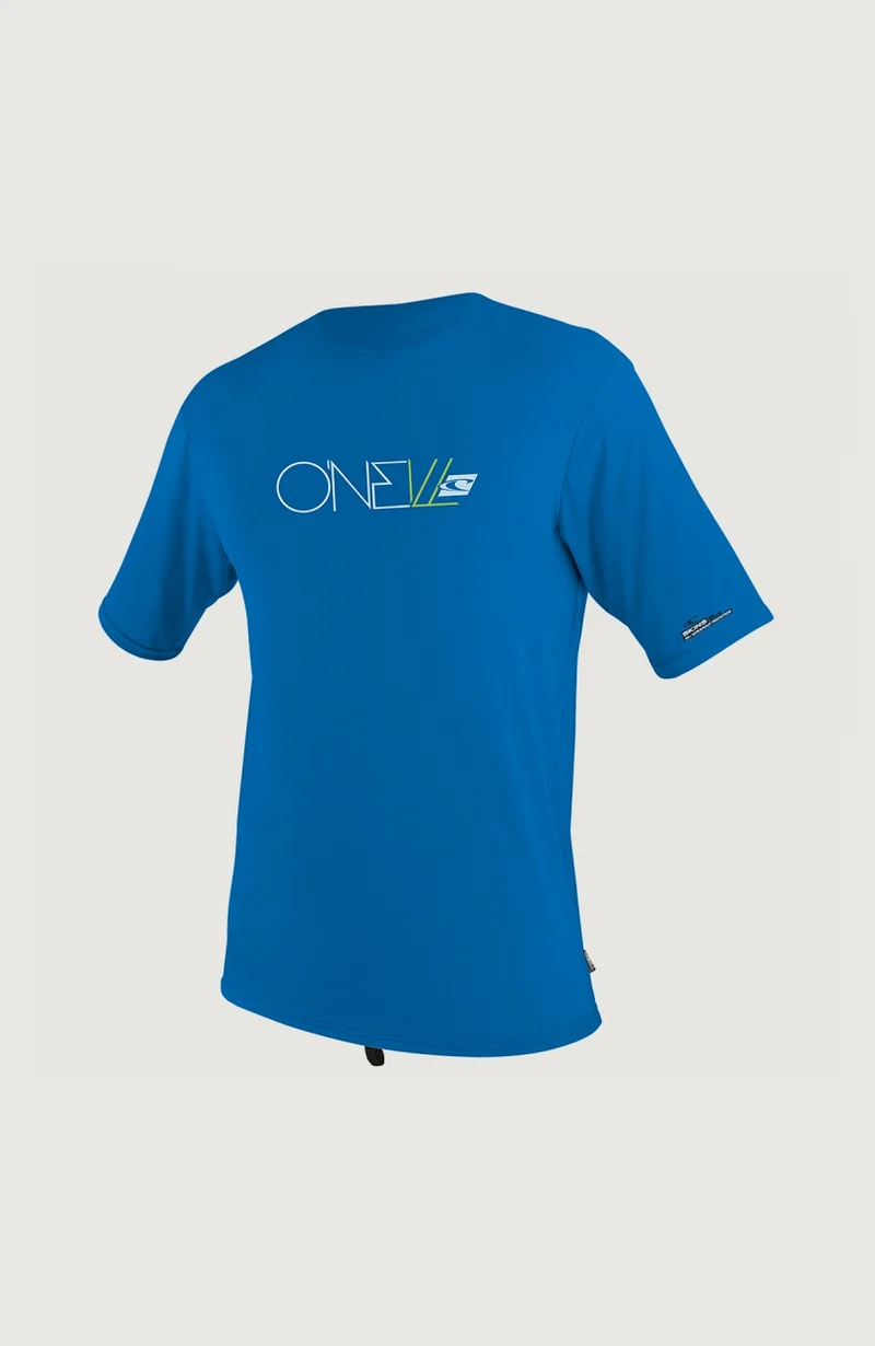 Skins Short Sleeve Rash Tee | Blue