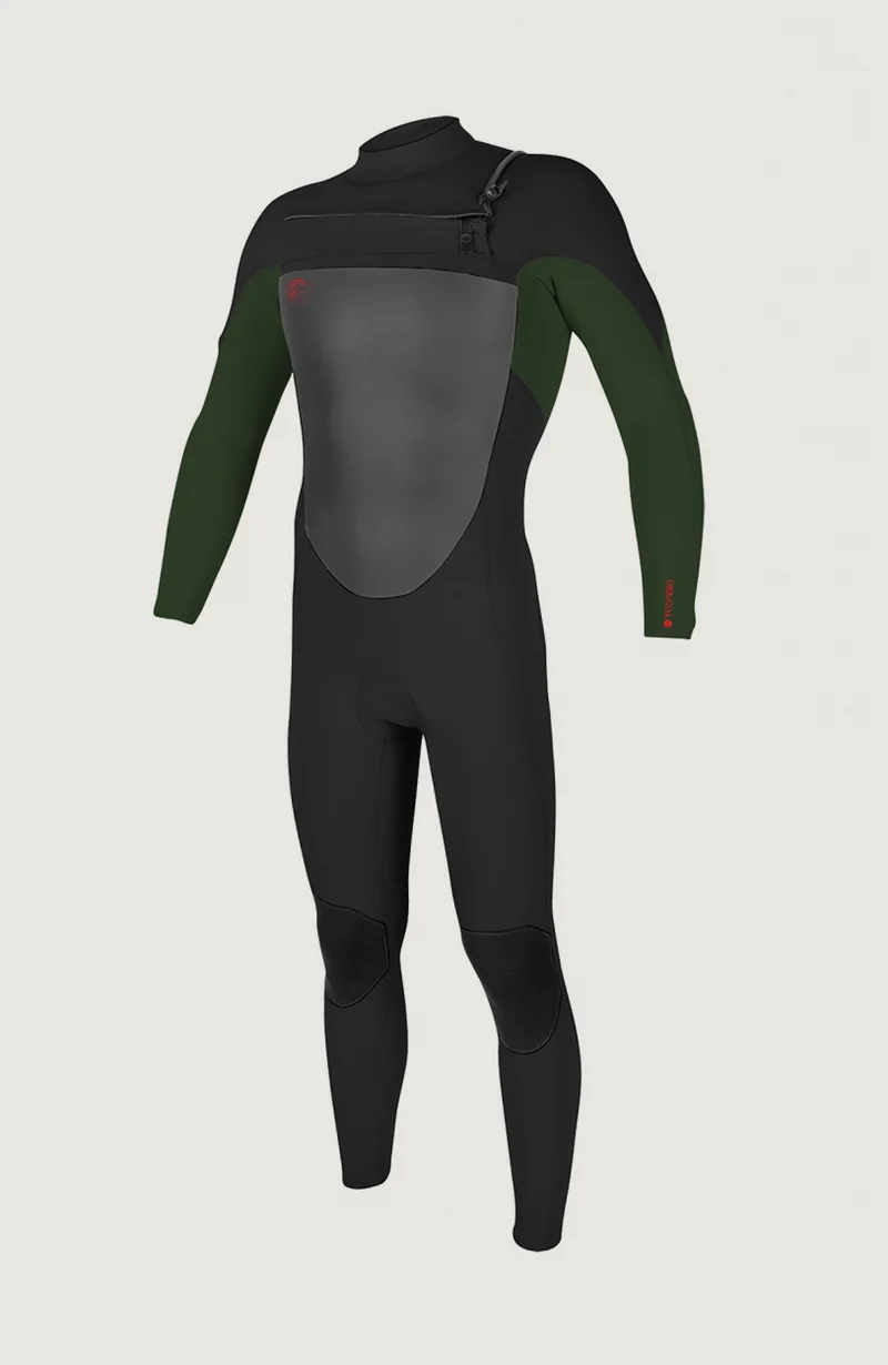 O'Riginal Chest Zip 4/3mm Full Wetsuit | Black