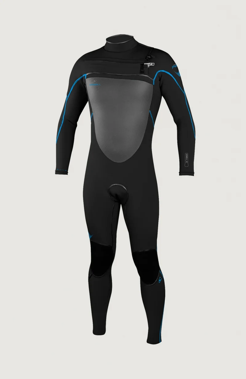 Psycho Freak Chest Zip 3/2mm Full Wetsuit | Black