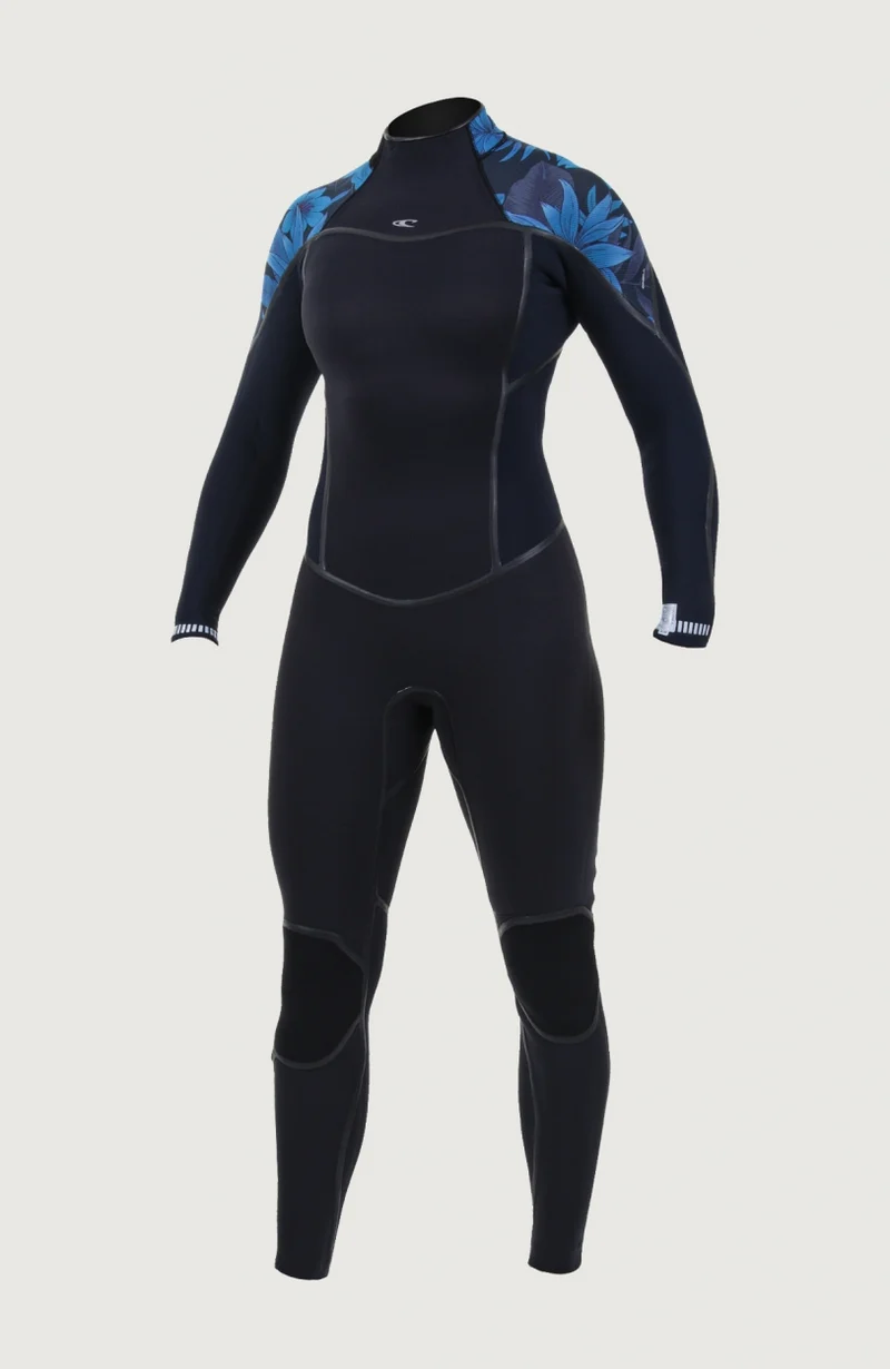 Psycho One 5/4mm Back Zip Full Wetsuit | Dark Blue