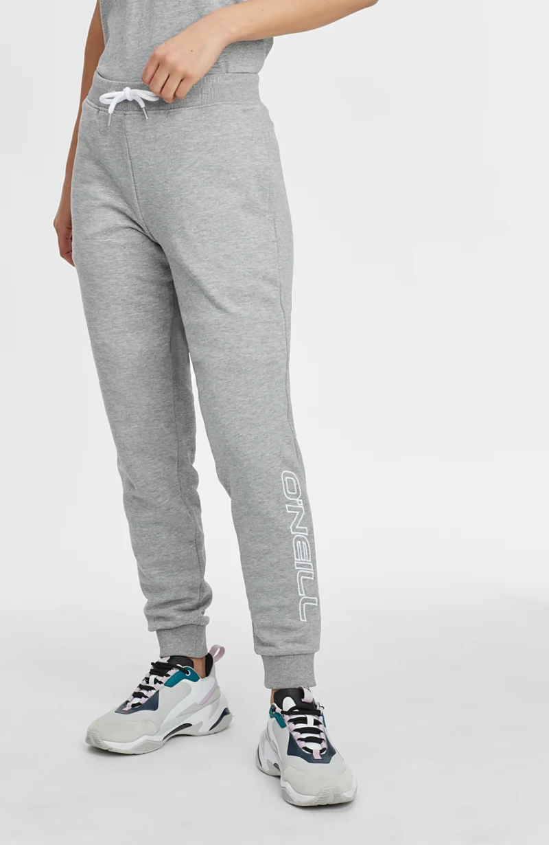 High-Waist Joggingbroek | Silver Melee -A