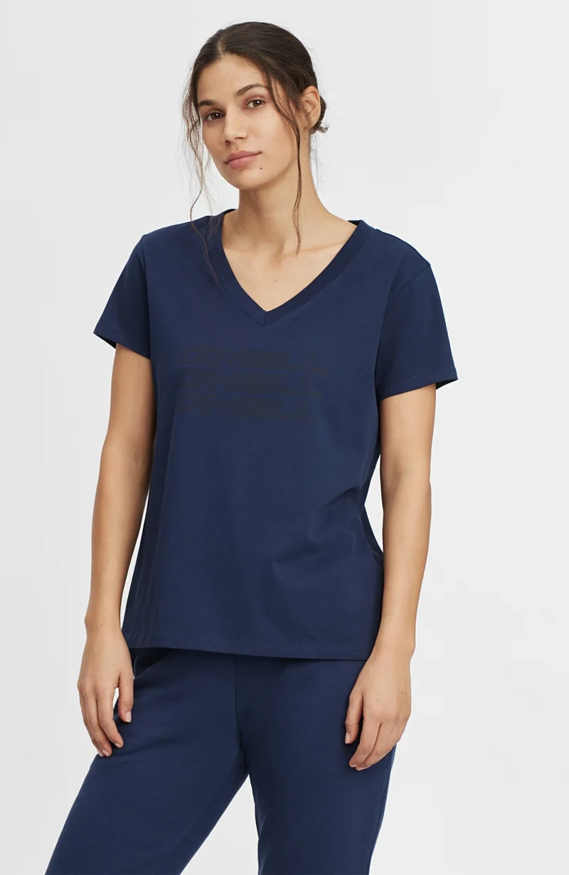 Triple Stack V-Neck T-Shirt | Scale
