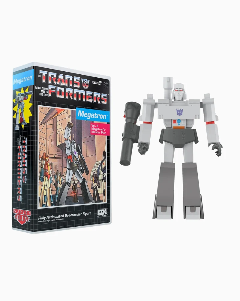 Super7 Transformers Deluxe Megatron (VHS)