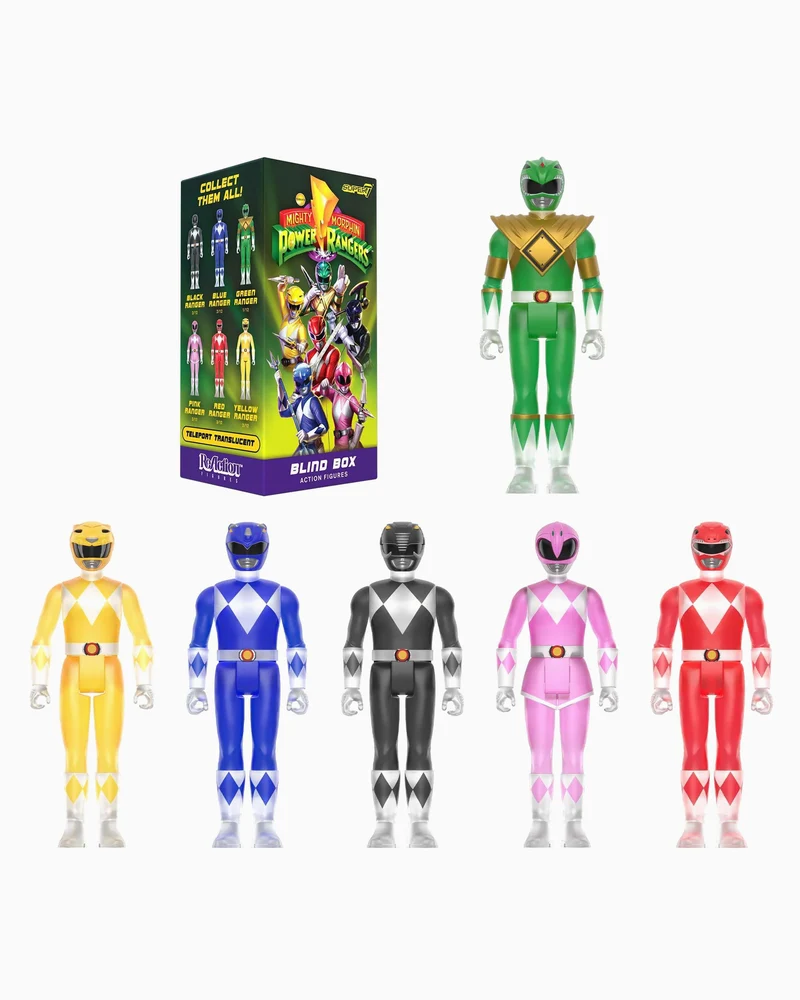 Super7 Verrassingsdoos (1 stuk) Mighty Morphin Power Rangers