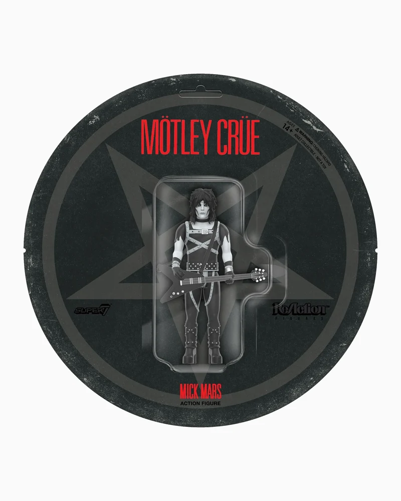 Super7 ReAction Figure Motley Crue Mick Mars Shout At The Devil