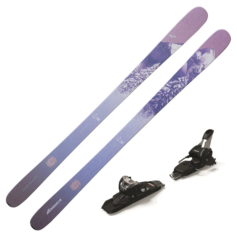 2023 Nordica Santa Ana 88 Women's DEMO Skis w/ Marker Squire 11 TCX DEMO Binding