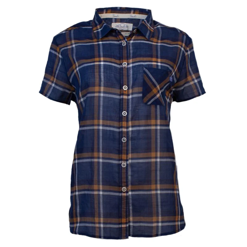 Purnell Madras Women's SS Shirt