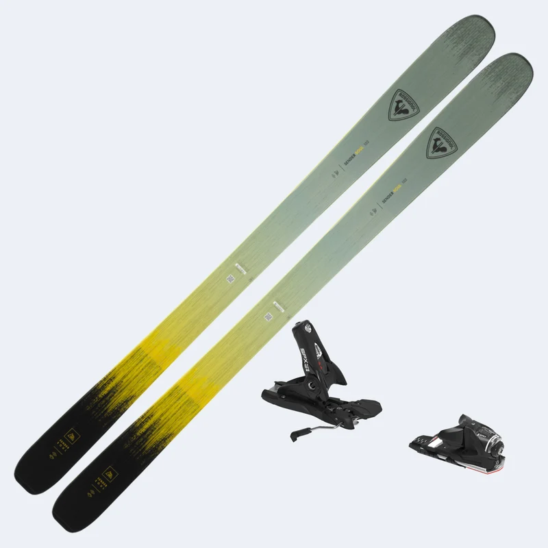 2026 Rossignol Sender Soul 102 Open Demo Skis W/ SPX 12 Metricx Demo Bindings