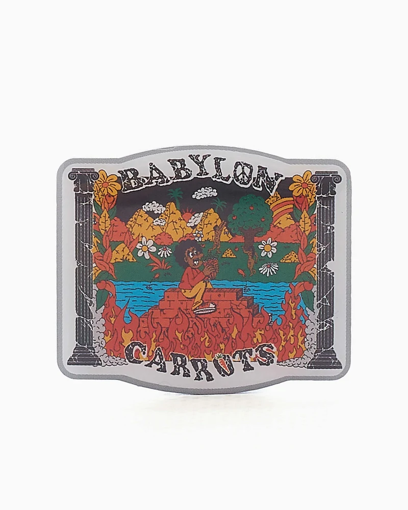 Carrots River Label Pin