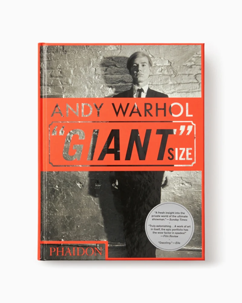 Andy Warhol "Giant" Size Phaidon Editors By Dave Hickey