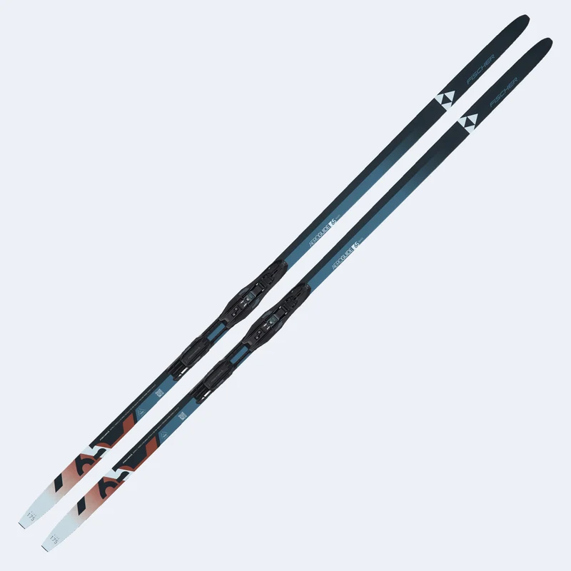2027 Fischer Aeroguide 65 Skate Cross Country Ski W/ Control Skate Bindings
