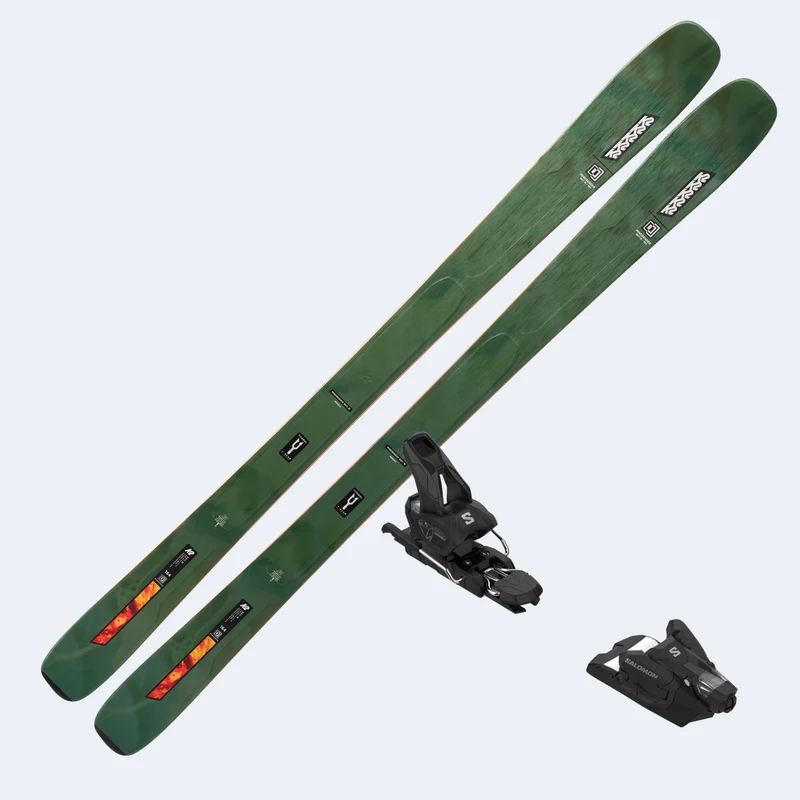 2026 K2 Mindbender 89TI Women's Skis with Salomon Strive 12 Bindings