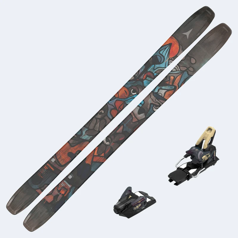 2026 Atomic Bent 100 Skis with Atomic Strive 14 GW Bindings