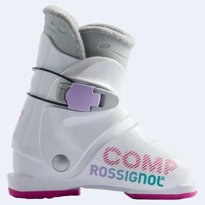 2027 Rossignol Comp J1 White Junior Ski Boots