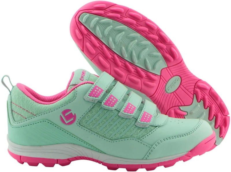 Bf1009a Brabo Shoe Velcro Ltgreen