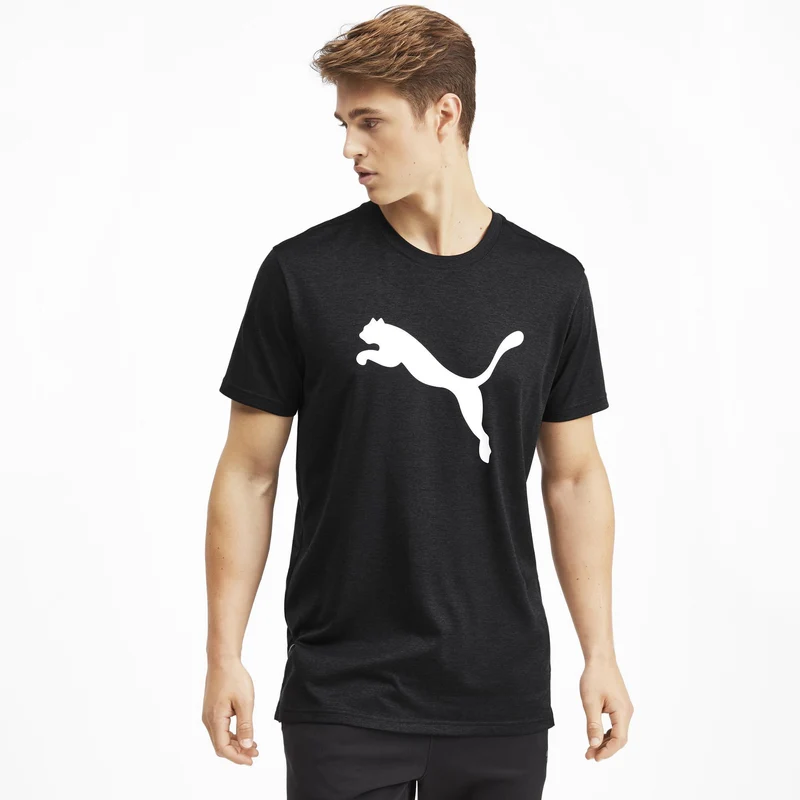 puma heather cat tee