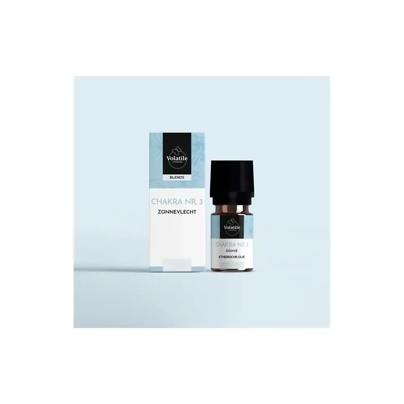 Volatile Chakra olie 3 zonnevlecht puur 5 ml