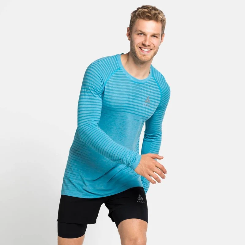T-shirt L/s Crew Neck Essential Seamless