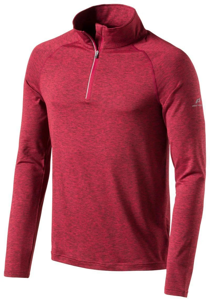 CUSCO uxHr.Langarmshirt/Halbzipp88%Pes 12%El DryPlusEc